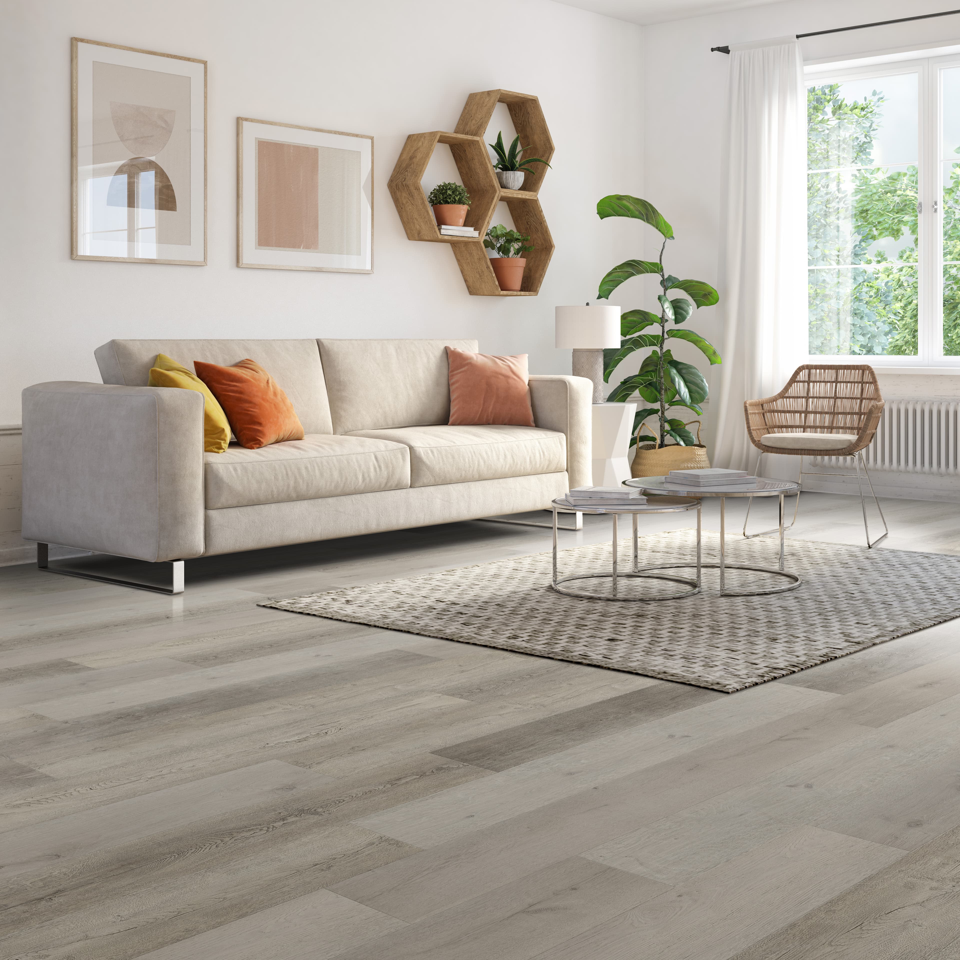CALI Legends Diamondhead 12-mm x 9-in W x 60-in L Water Resistant Interlocking Luxury Vinyl Plank Flooring (22.44-sq ft/case) - Image 5