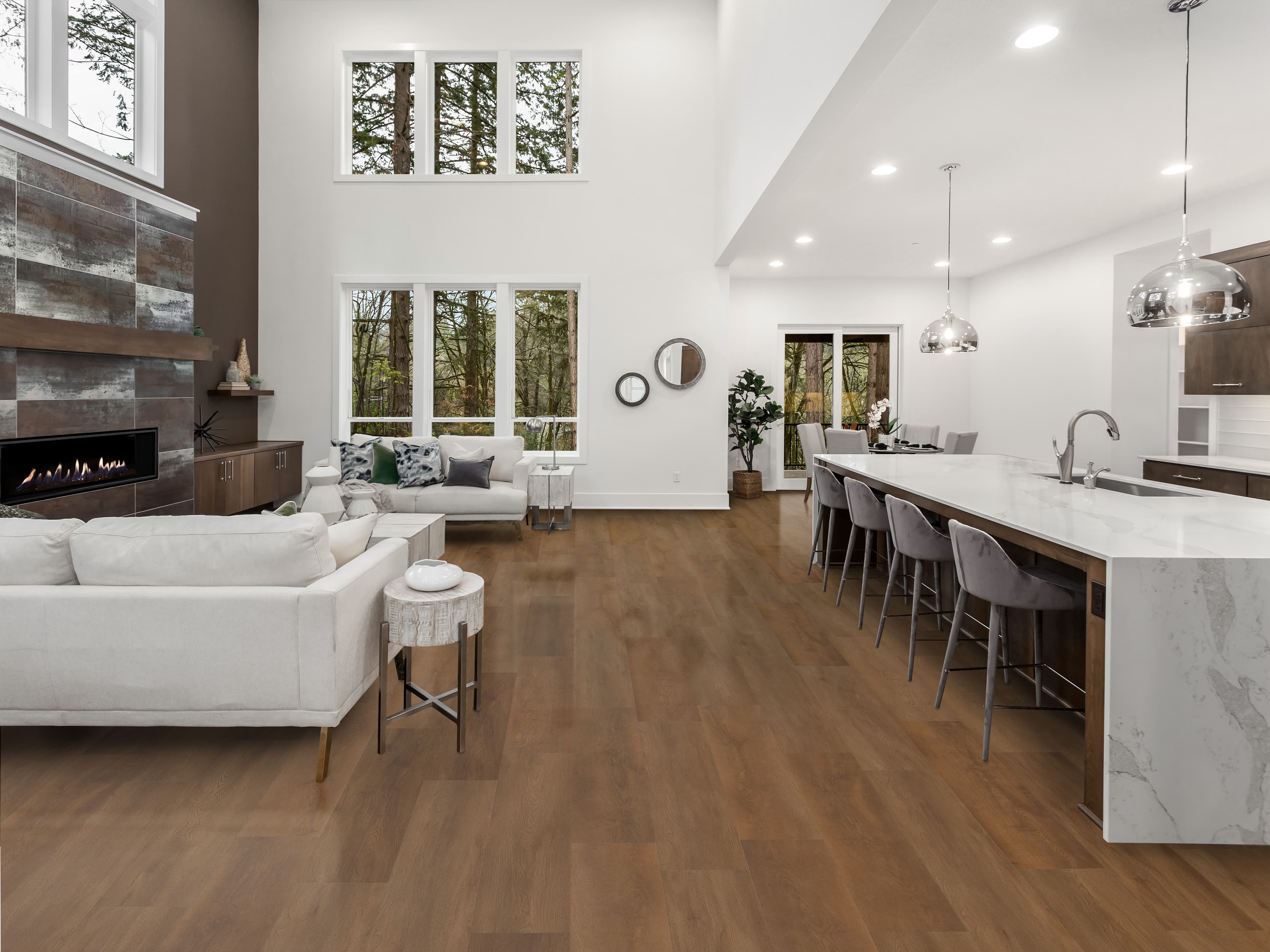 CALI Legends Outrigger Oak 12-mm x 9-in W x 60-in L Water Resistant Interlocking Luxury Vinyl Plank Flooring (22.44-sq ft/case) - Image 6