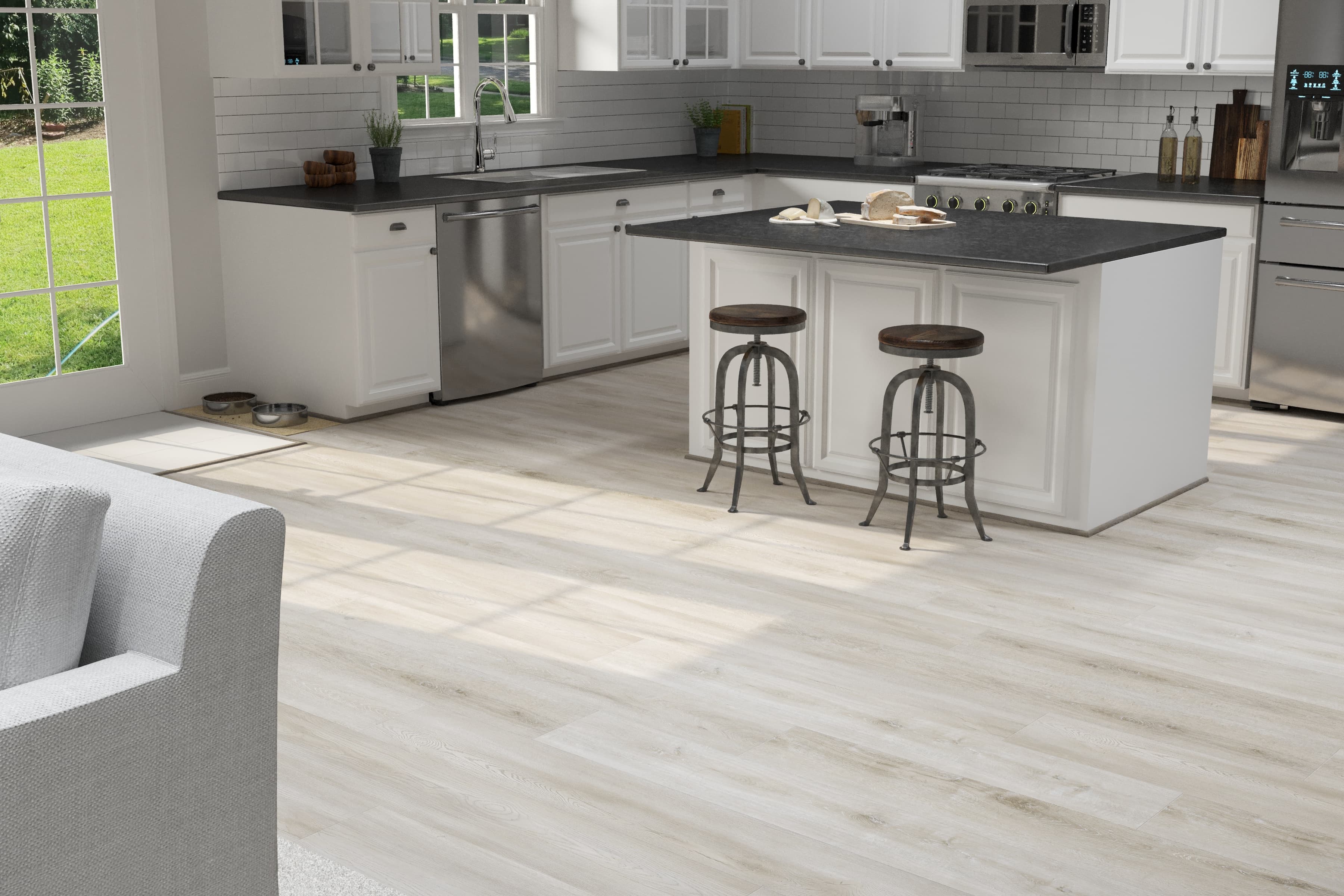 CALI Legends Uprush 12-mm x 9-in W x 60-in L Water-Resistant Interlocking Luxury Vinyl Plank Flooring (22.44 sq ft/case) - Image 7