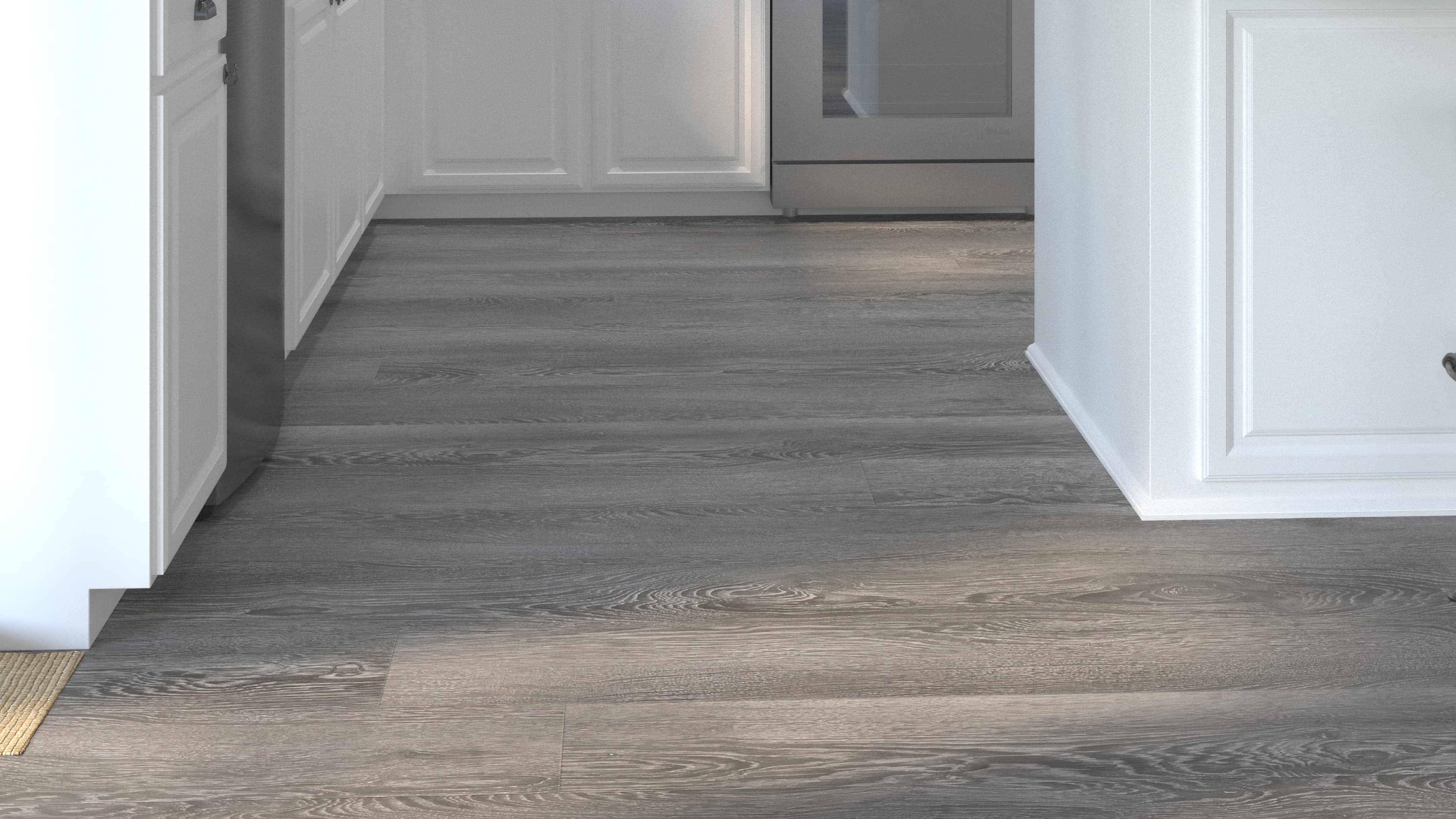 CALI Mute Step Breakwater Oak 6.5-mm x 7-in W x 48-in L Waterproof Interlocking Luxury Vinyl Plank Flooring (24.03-sq ft/case) - Image 4