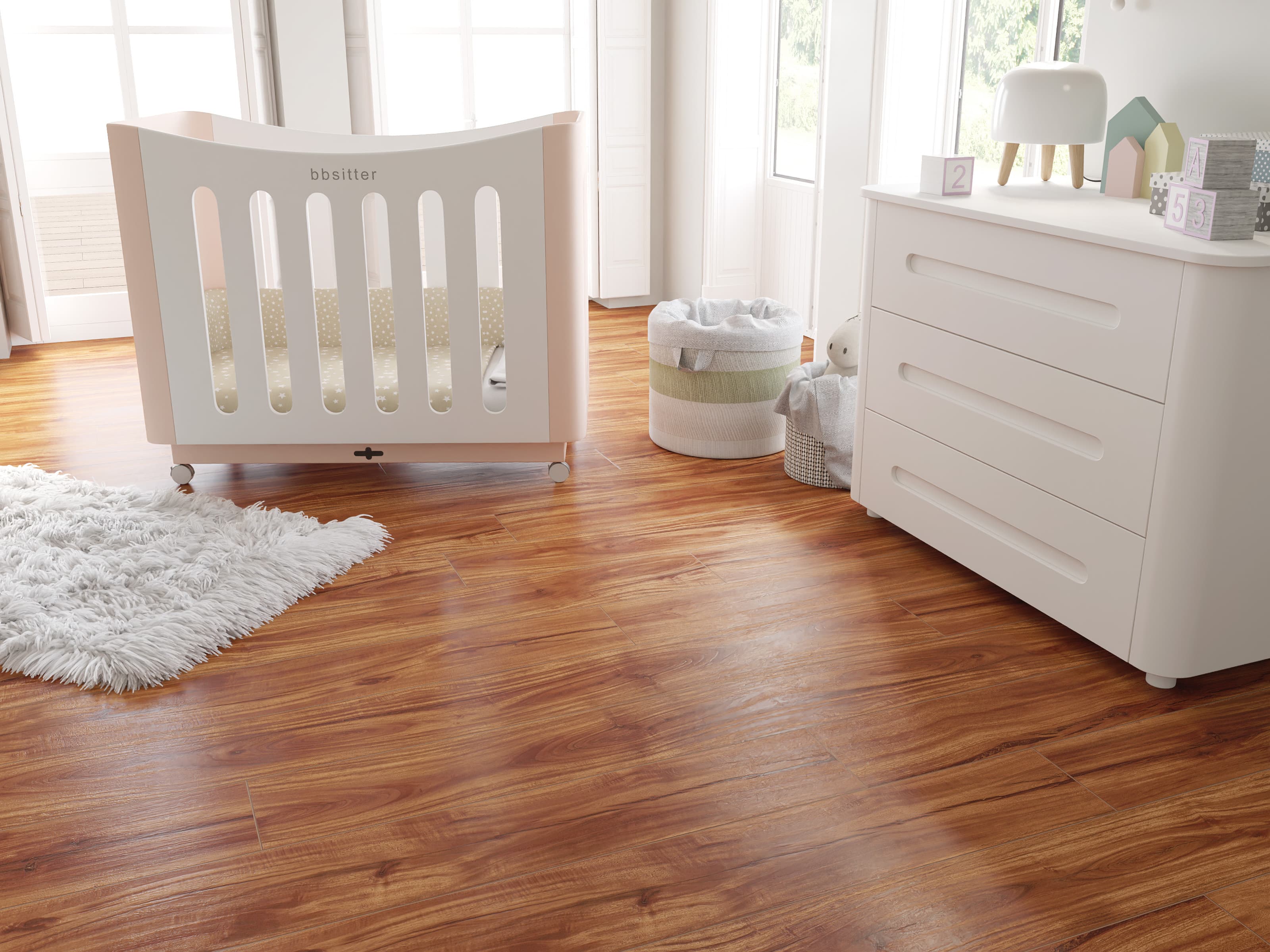 CALI Mute Step Classic Acacia 6.5-mm x 7-in W x 48-in L Waterproof Luxury Vinyl Plank Flooring (24.03-sq ft/case) - Image 5