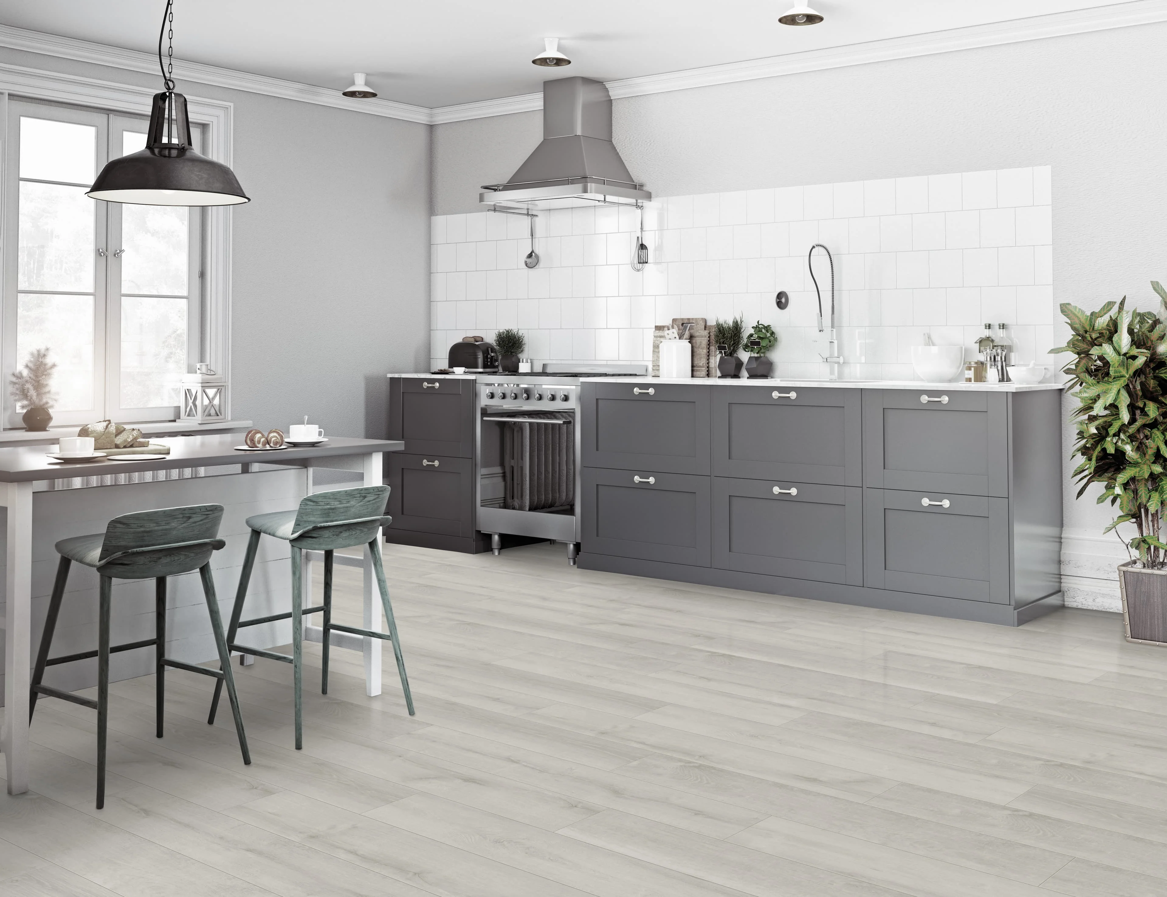 CALI Sample – Cali Vinyl White Aspen Luxury Vinyl Plank, 48 in x 7.25 in, 6.5 mm - Image 4