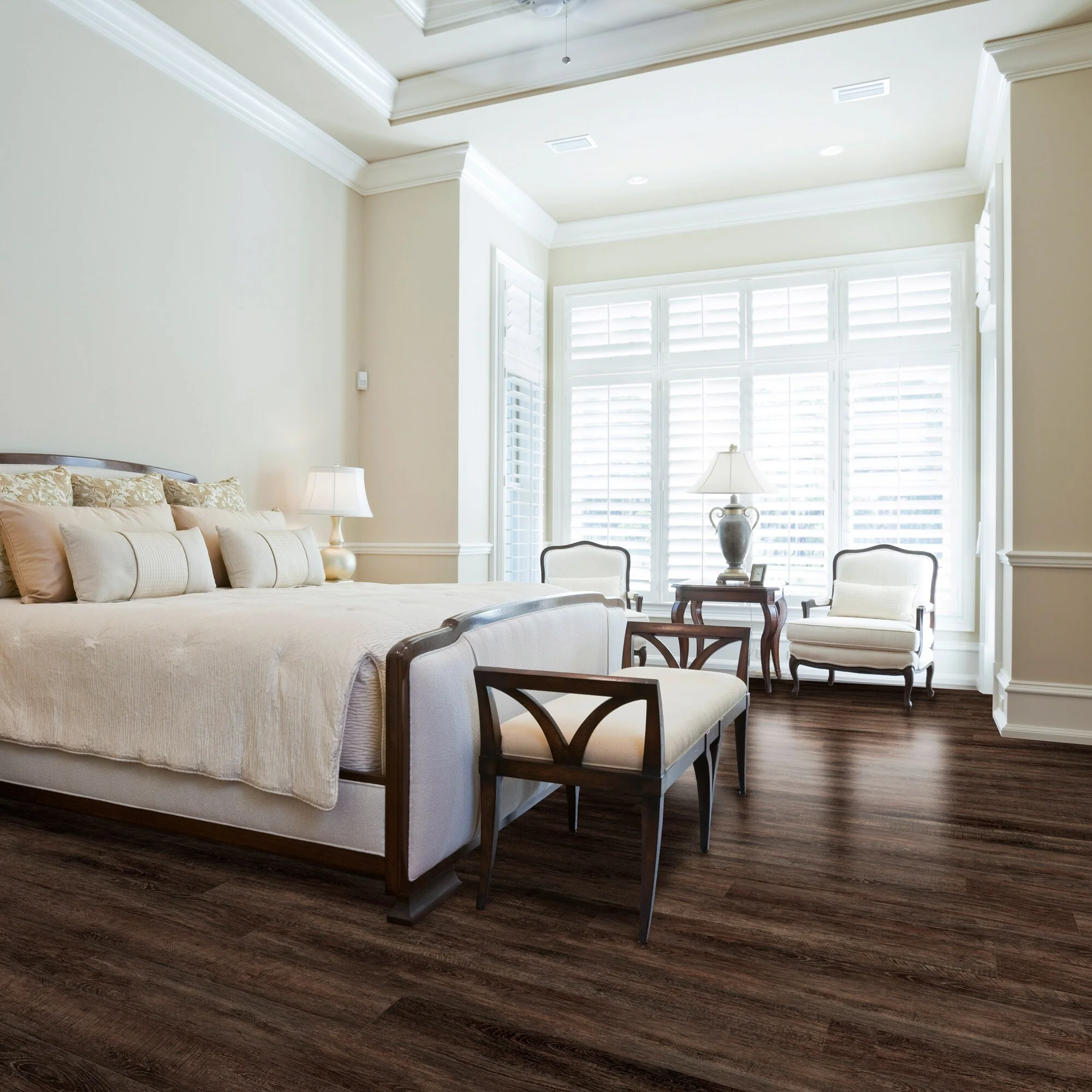 CALI (Sample) Vinyl Pro Classic Shadowed Oak Waterproof Interlocking Luxury Vinyl Plank – 20‑mil Wear Layer - Image 4