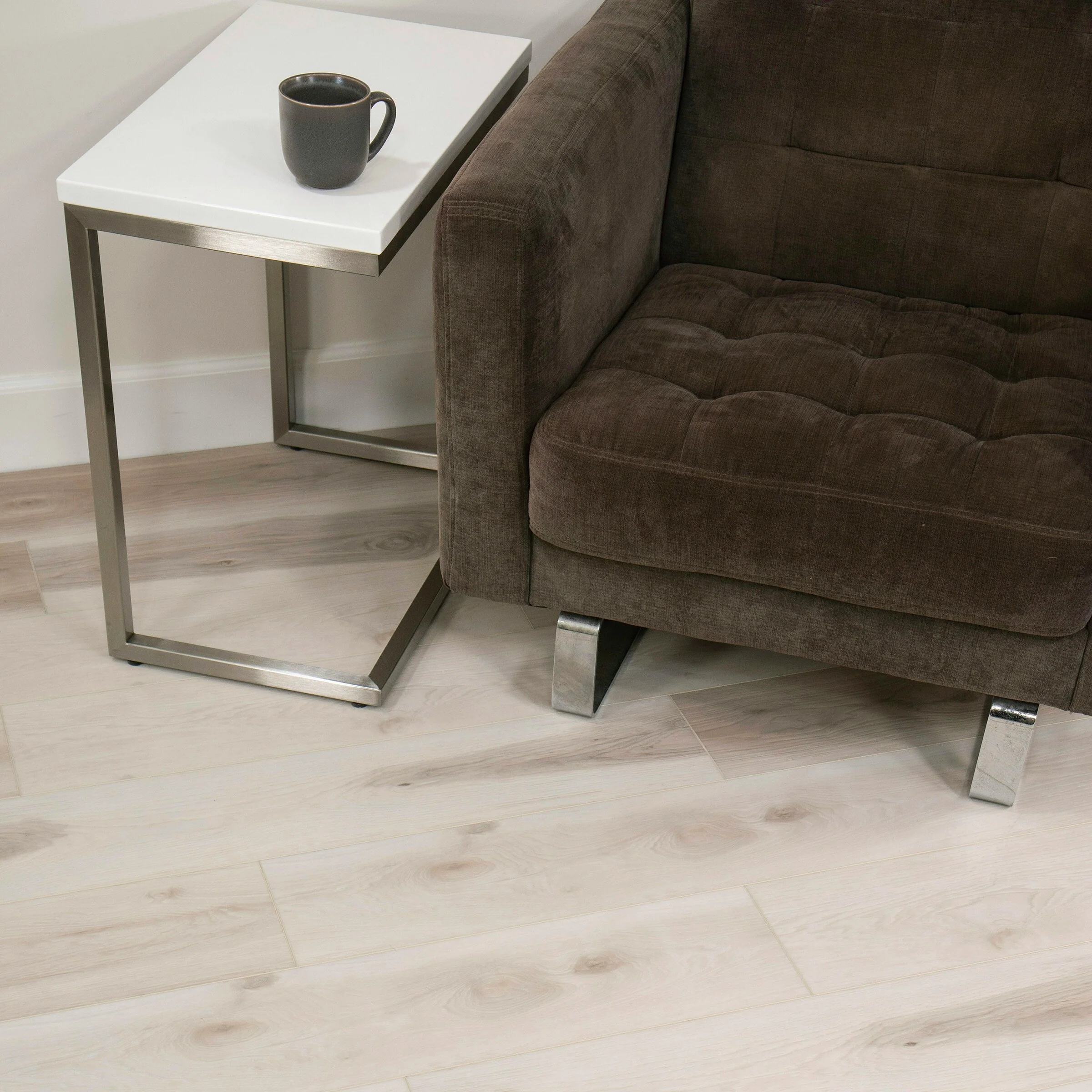 CALI (Sample) Vinyl Pro with Mute Step Afterglow Oak Waterproof Interlocking Luxury Vinyl Plank - Image 3