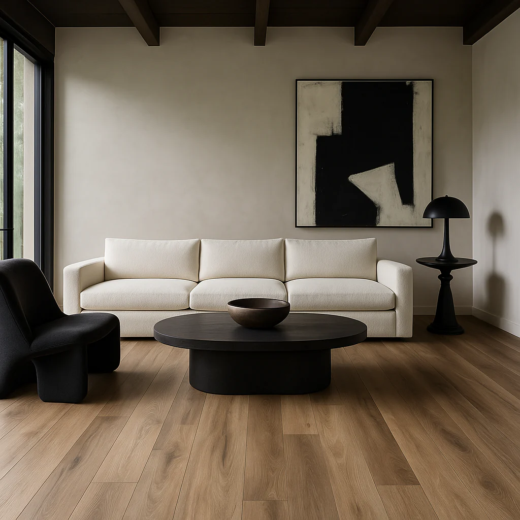 CALI Seaboard Oak Waterproof Luxury Vinyl Plank Flooring - 26.62 sq ft Carton, 20-mil Wear Layer, 9-in W x 70-in L - Image 3