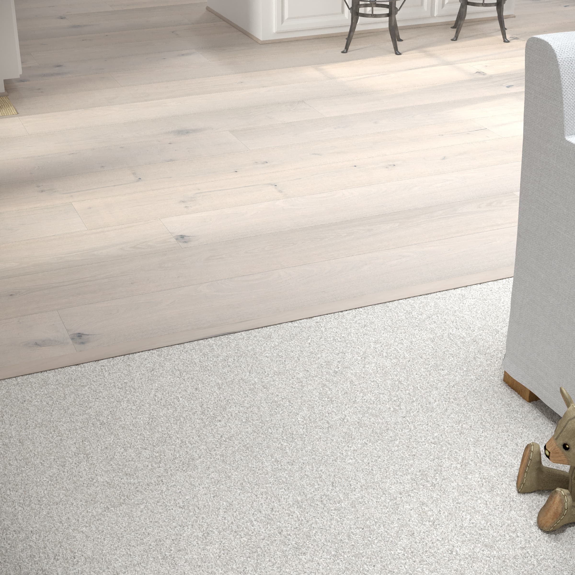 CALI Tawny Oak 0.56-in T x 2-in W x 74.81-in L Wood Floor T-Moulding - Image 3