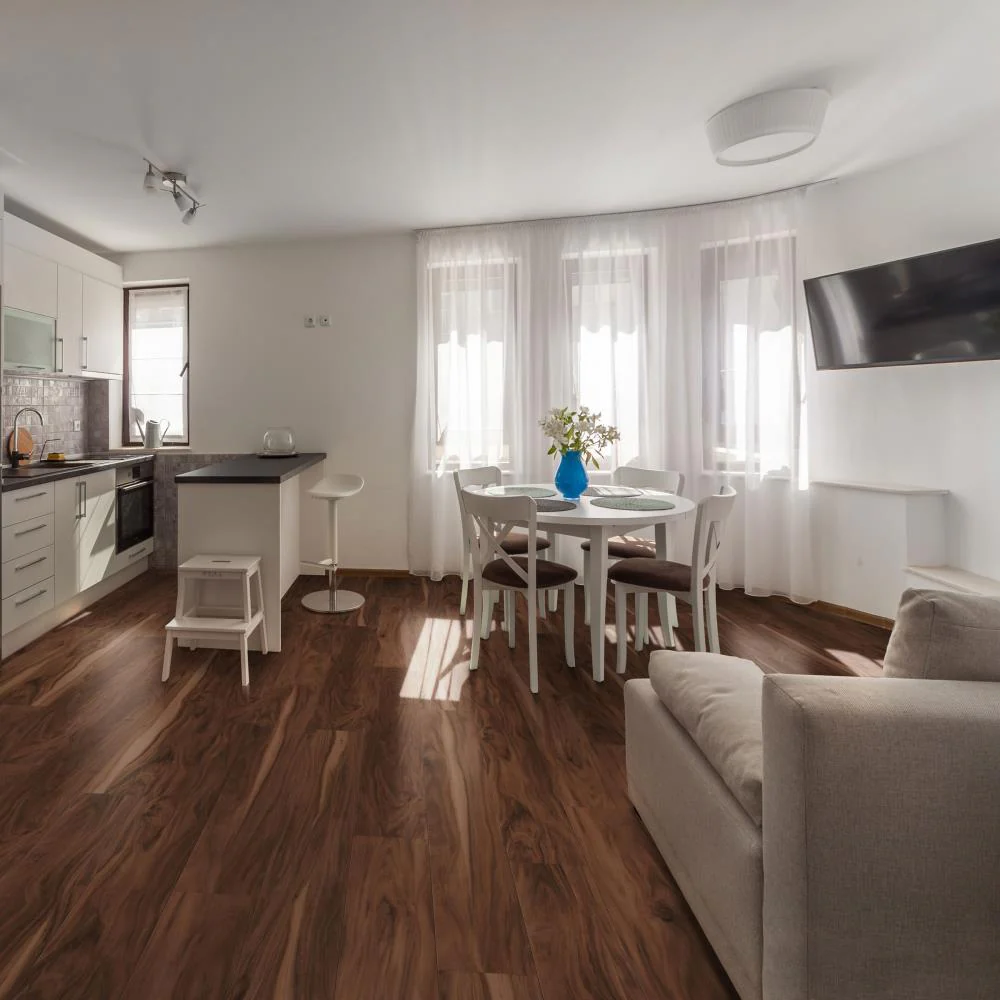CALI Vinyl Mute Step Deep Sea Eucalyptus 6.5-mm x 7-in W x 48-in L Water-Resistant Luxury Vinyl Plank Flooring (24.03-sq ft/case) - Image 3