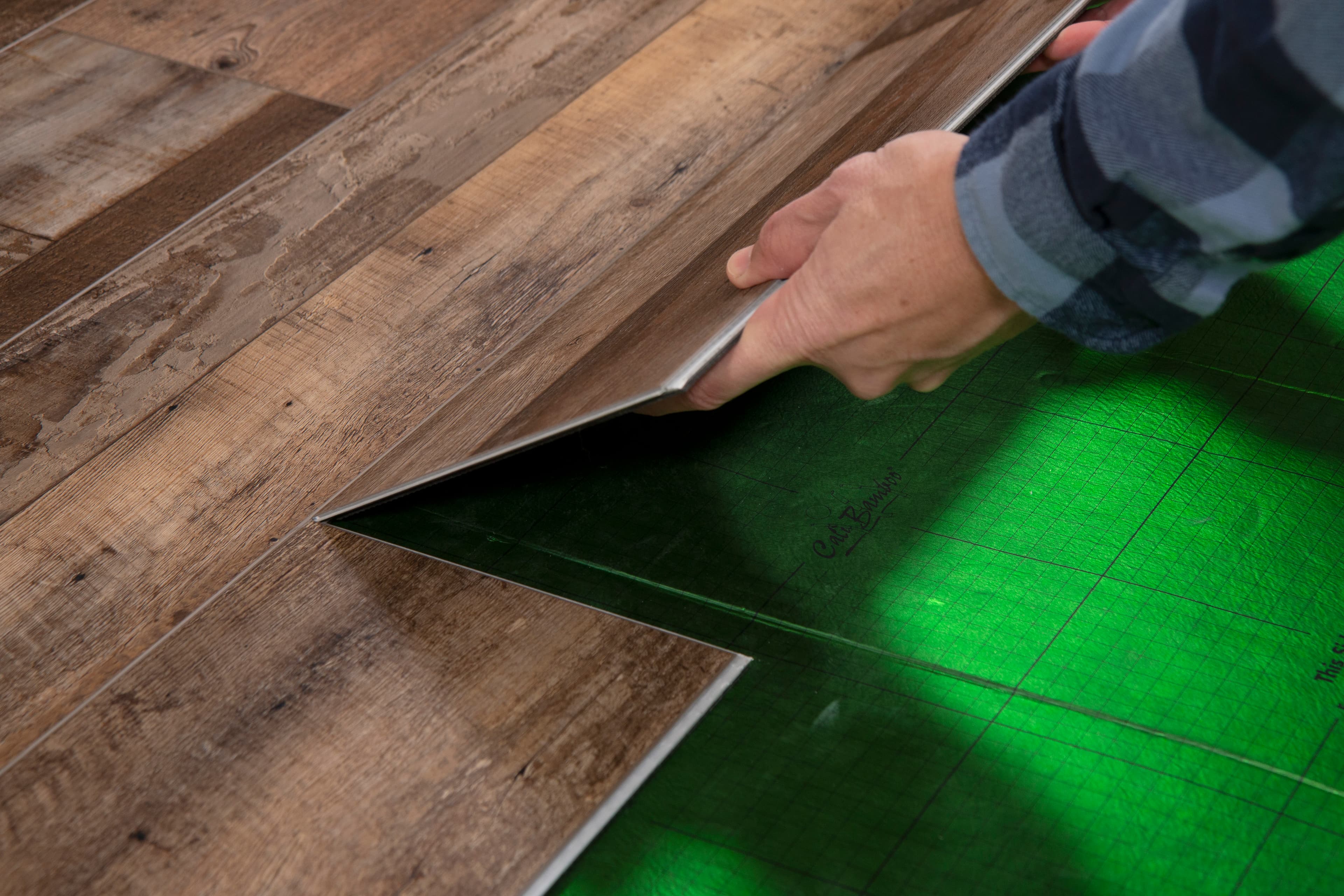 CALI Vinyl Mute Step Redefined Pine 6.5 mm x 7 in. W x 48 in. L Water-Resistant Luxury Vinyl Plank Flooring (24.03 sq. ft./case) - Image 2