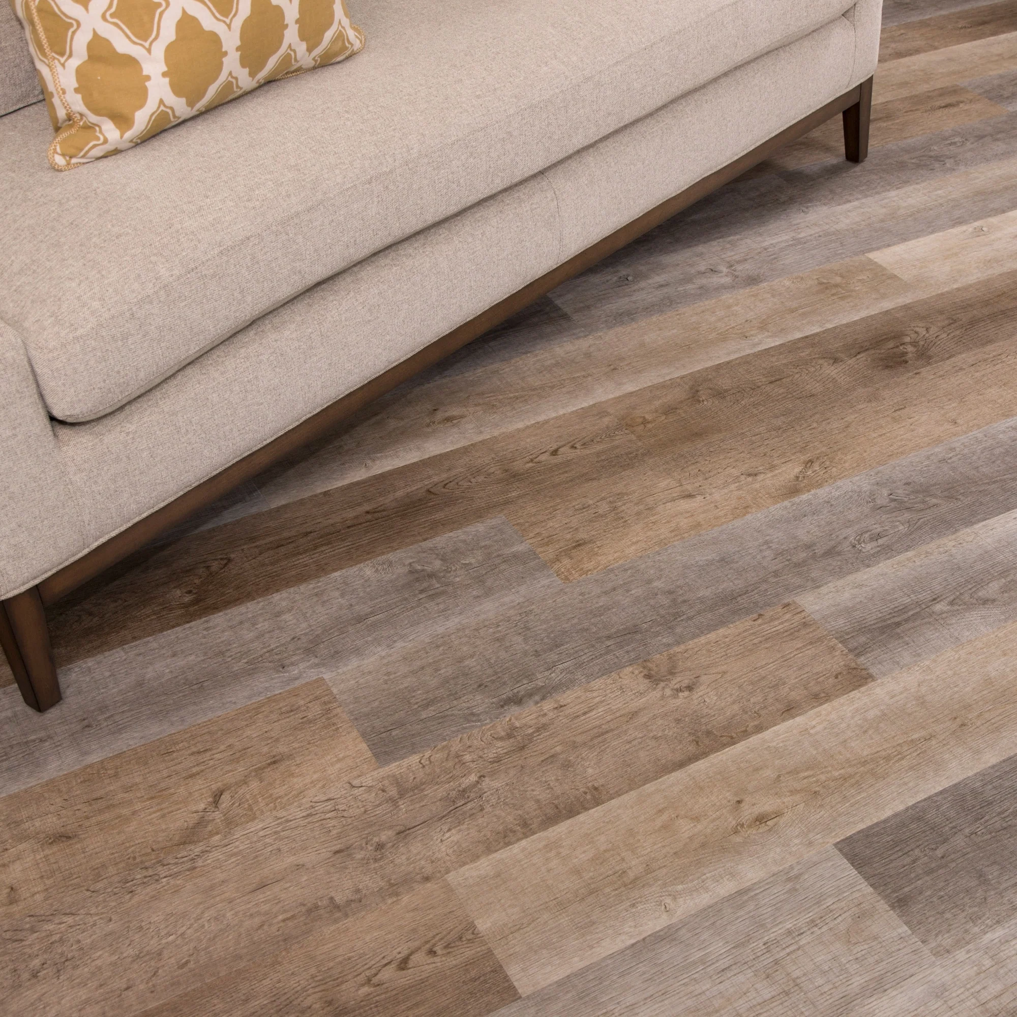 CALI Vinyl Pro Classic 10-Piece 7.12-in x 48-in Nantucket Harbor Luxury Vinyl Plank Flooring - Image 5