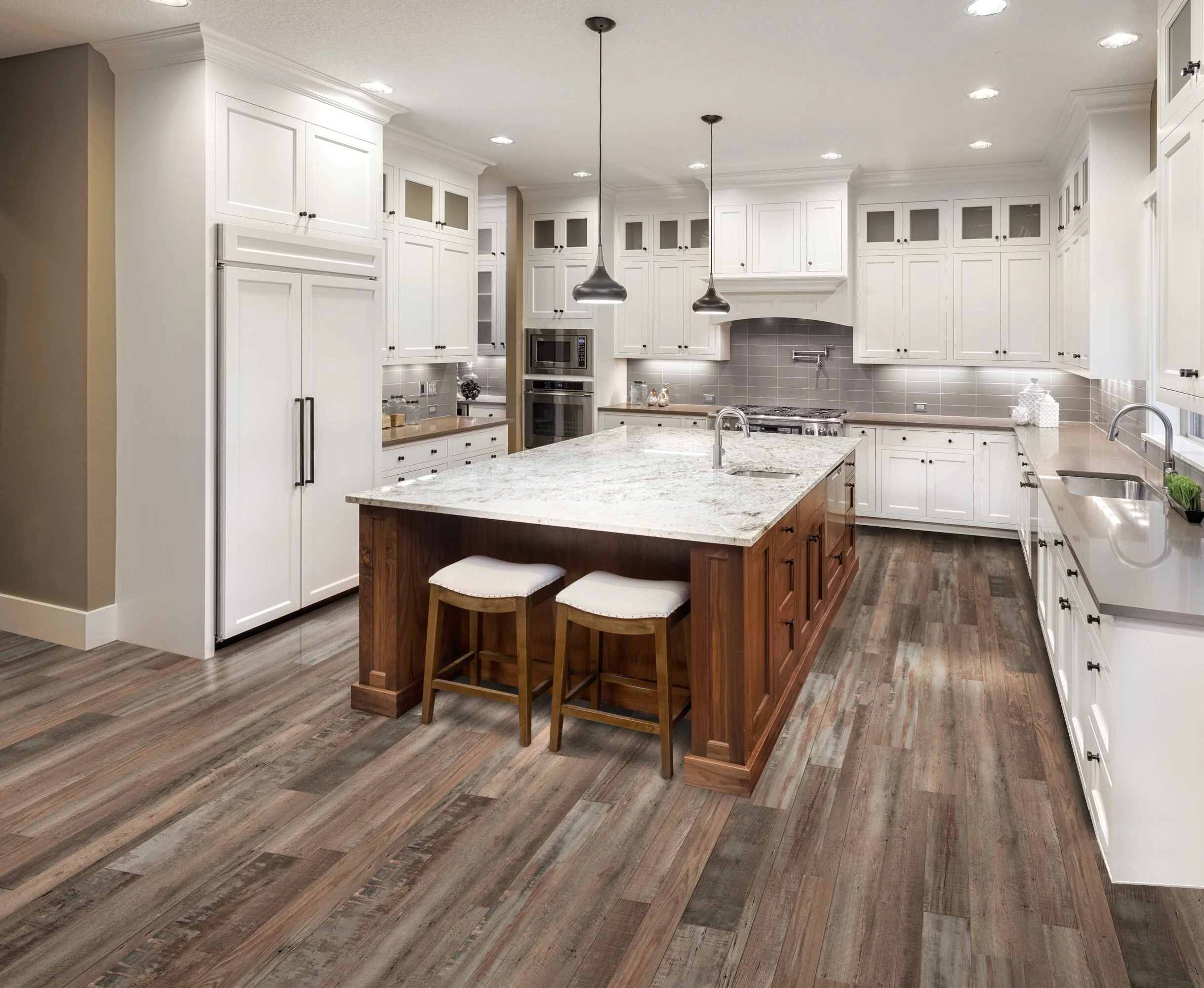 CALI Vinyl Pro Classic Redefined Pine 7.12-in x 48-in Luxury Vinyl Plank Flooring, 10-Piece Carton (23.77-sq ft) - Image 8