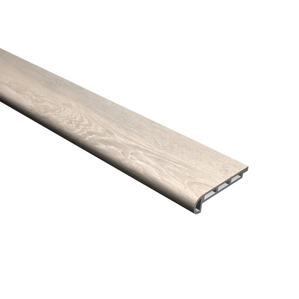 CALI Vinyl Pro with Mute Step 2.06-in x 72-in Castaway Oak Prefinished Stair Nosing