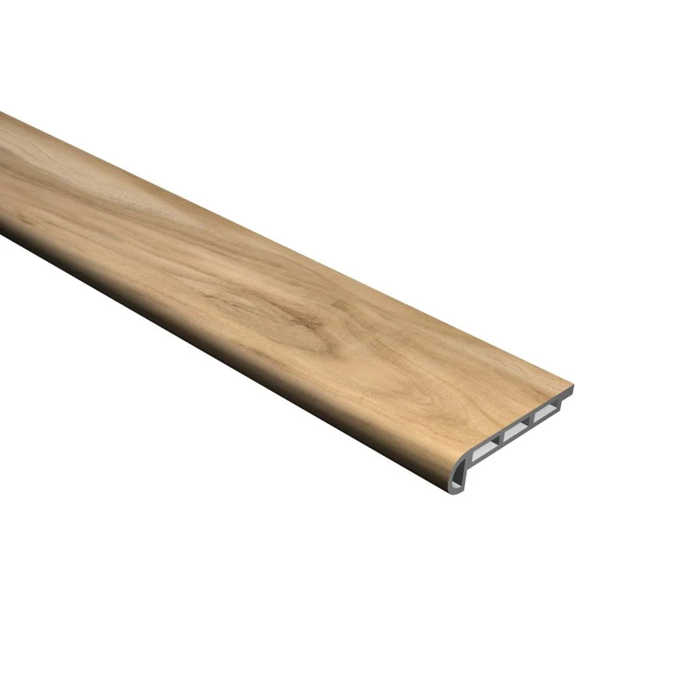 CALI Vinyl Pro with Mute Step 2.06-in x 72-in Coastal Eucalyptus Prefinished Stair Nosing
