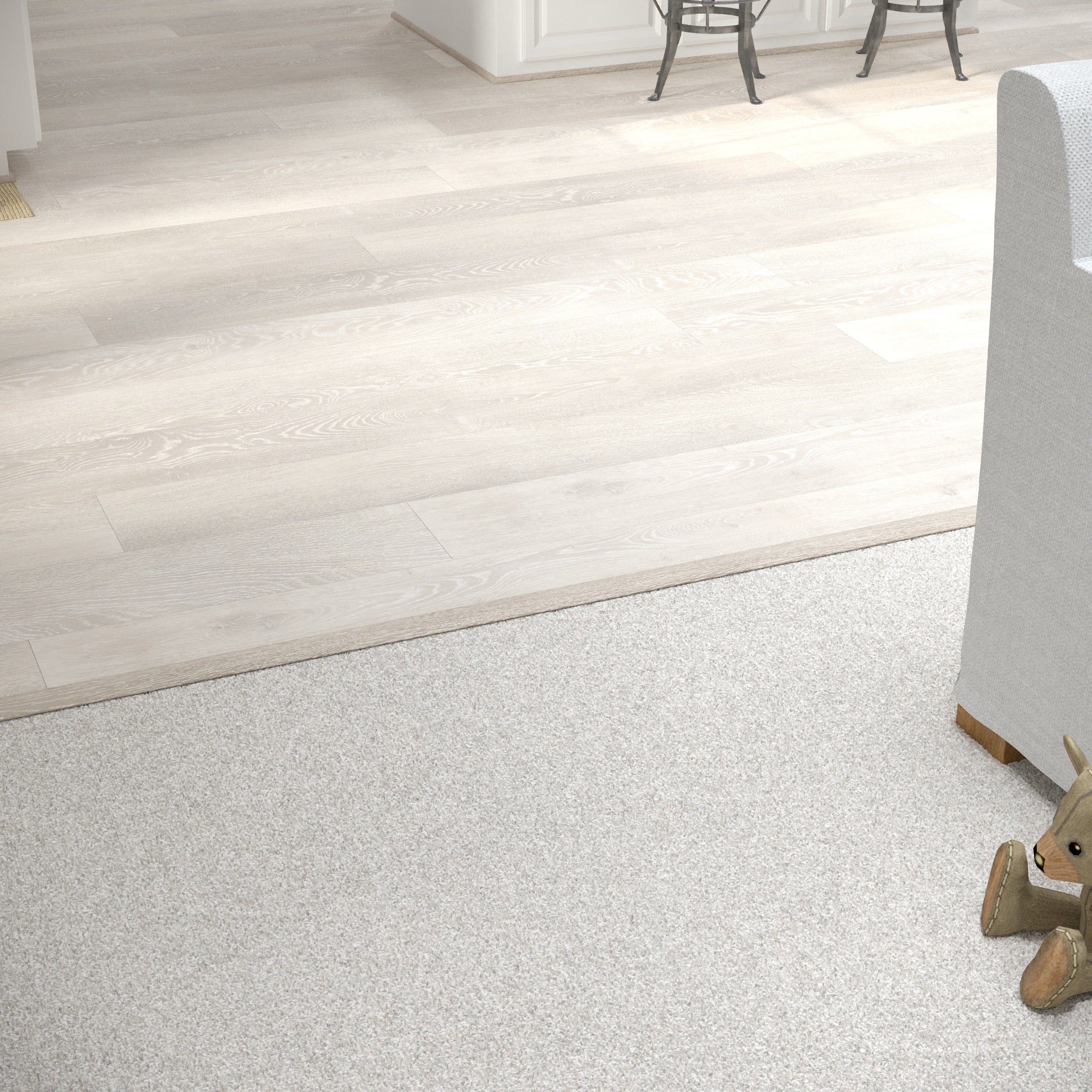 CALI Whitewater Oak 1.25-in x 72.83-in Vinyl Floor T-Moulding - Image 6