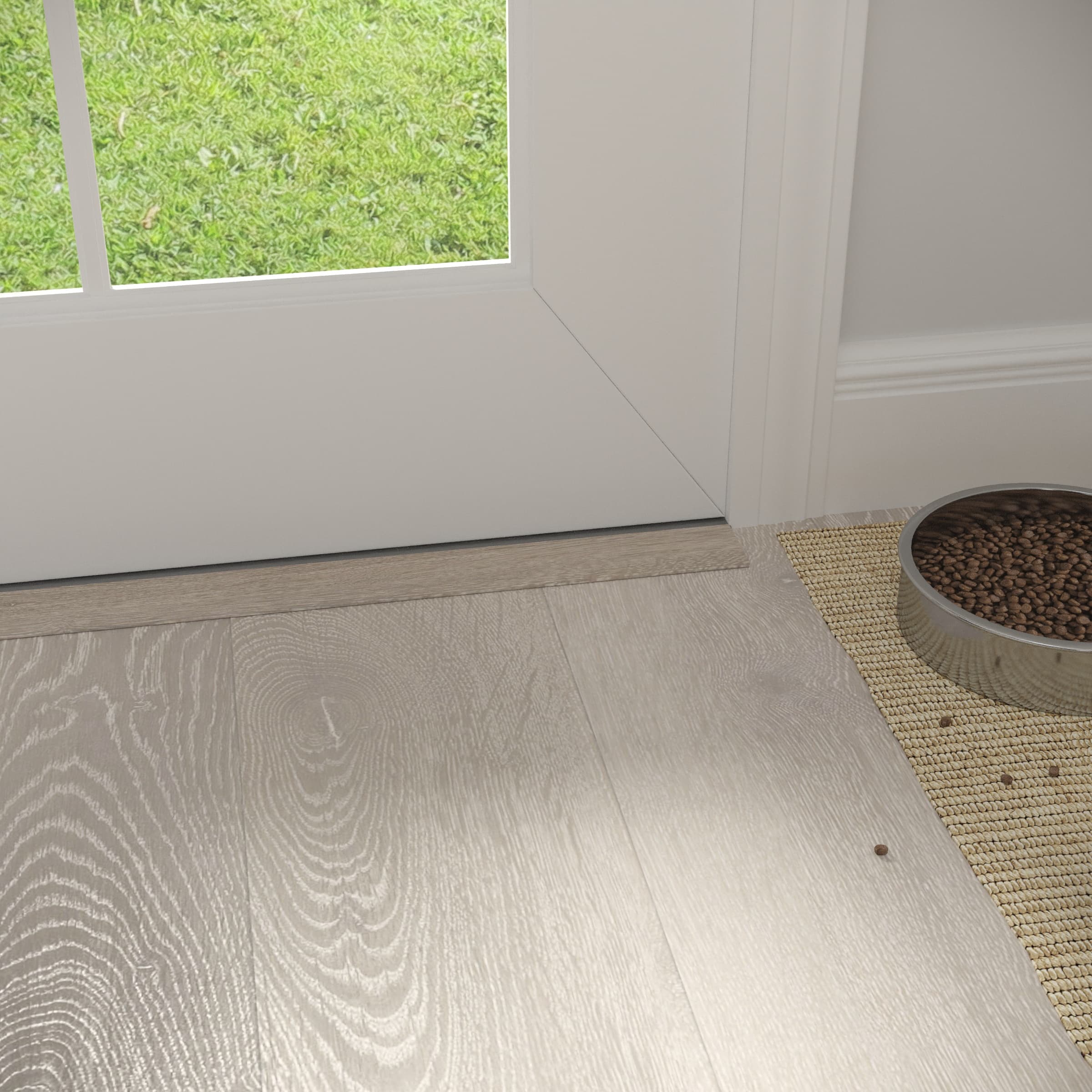 CALI Whitewater Oak 1.39-in x 72.83-in Vinyl Floor Threshold - Image 3