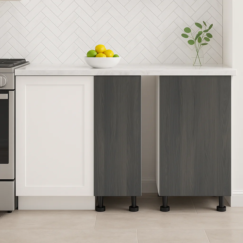 Cambridge Carbon Marine 12 in. Base Kitchen Cabinet - Quick Assemble Modern Style - Image 2