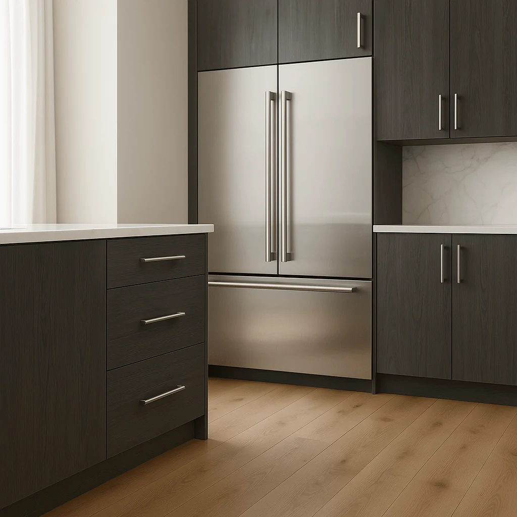 Cambridge Carbon Marine 18 in Vanity Base Kitchen Cabinet, 3 Drawer - Image 2