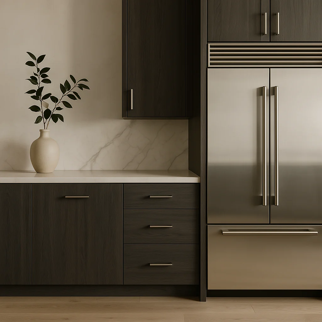 Cambridge Carbon Marine 18 in Vanity Base Kitchen Cabinet, 3 Drawer - Image 4