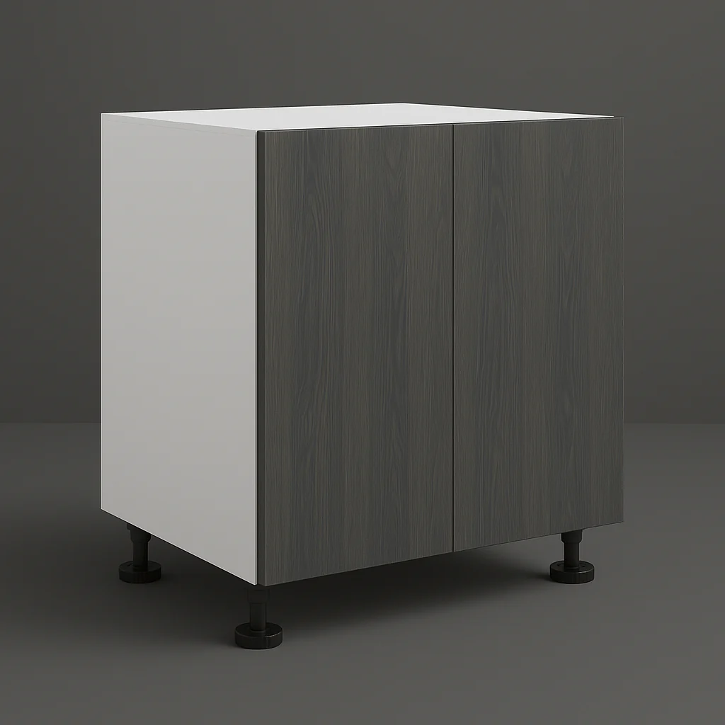 Cambridge Carbon Marine 33 in. Base Kitchen Cabinet - Quick Assemble Modern Style