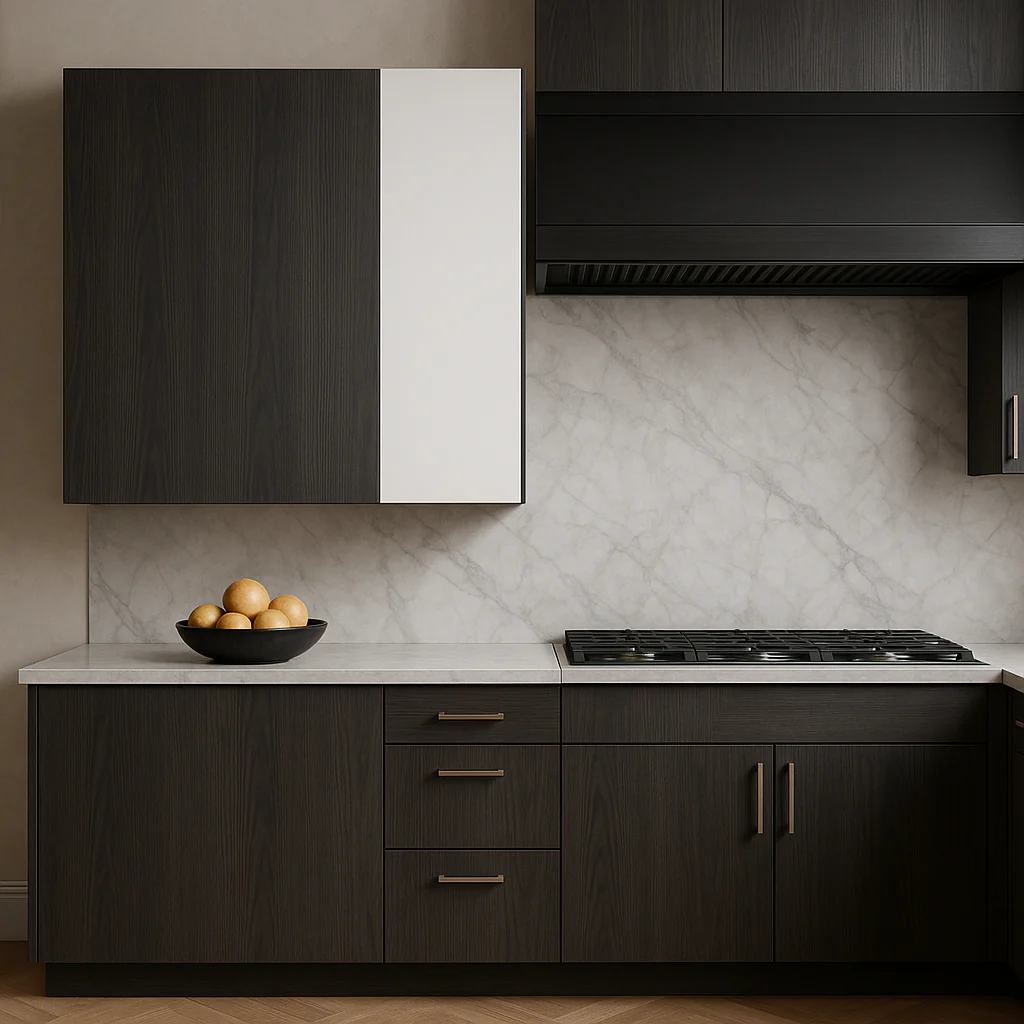 Cambridge Carbon Marine Blind Wall Kitchen Cabinet - Quick Assemble, Modern Style - Image 3