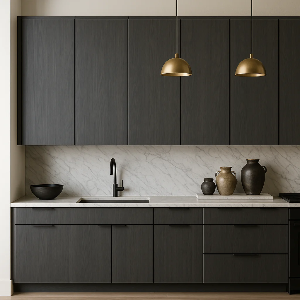 Cambridge Carbon Marine Wall Kitchen Cabinet, 15 x 42 in. - Image 2