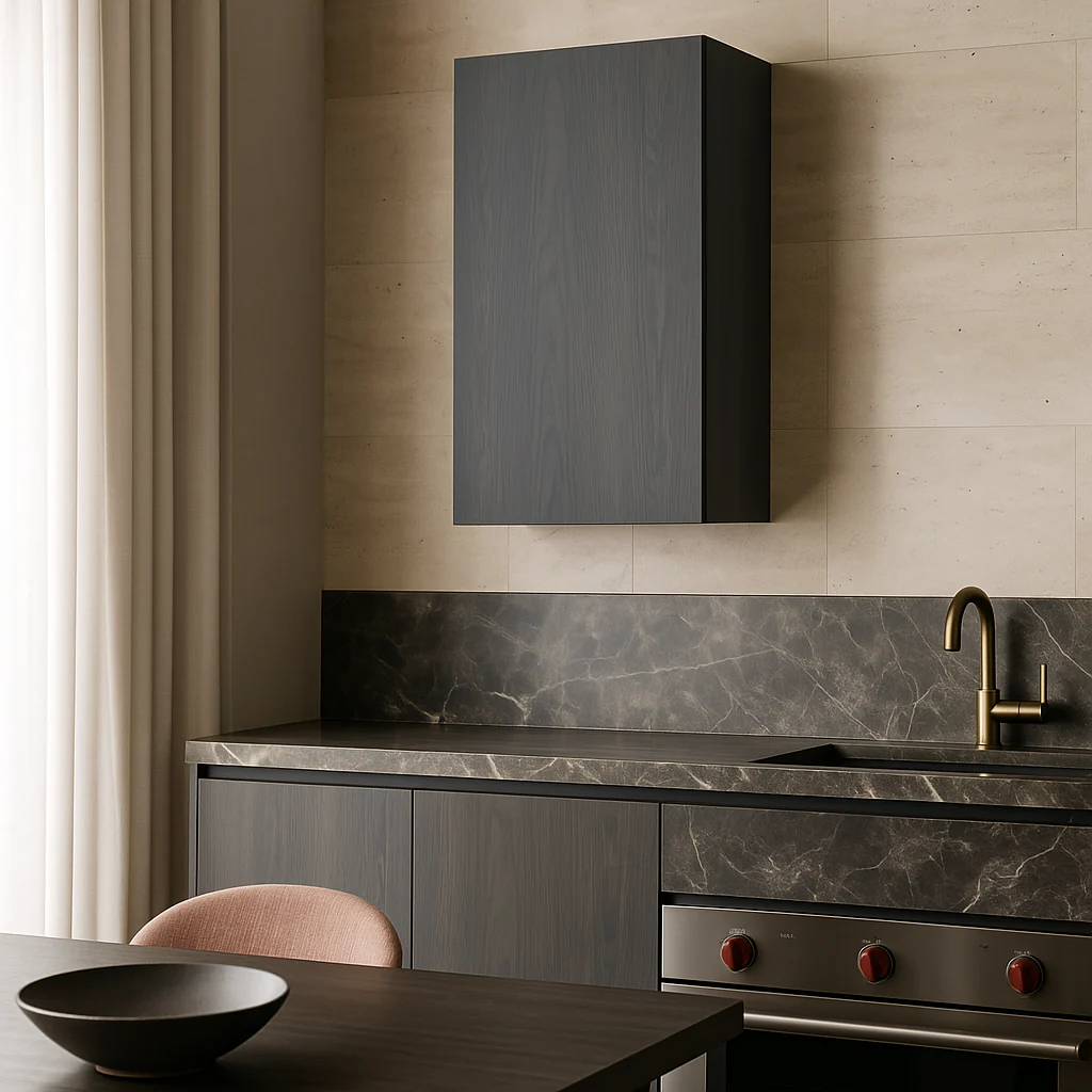Cambridge Carbon Marine Wall Kitchen Cabinet, 18 x 42 in. - Image 2