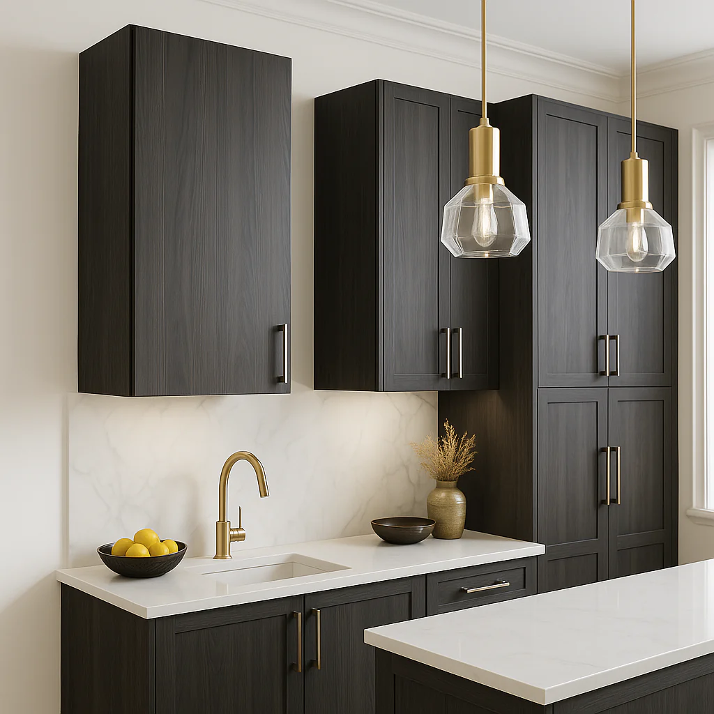 Cambridge Carbon Marine Wall Kitchen Cabinet, 21 x 36 in. - Image 4
