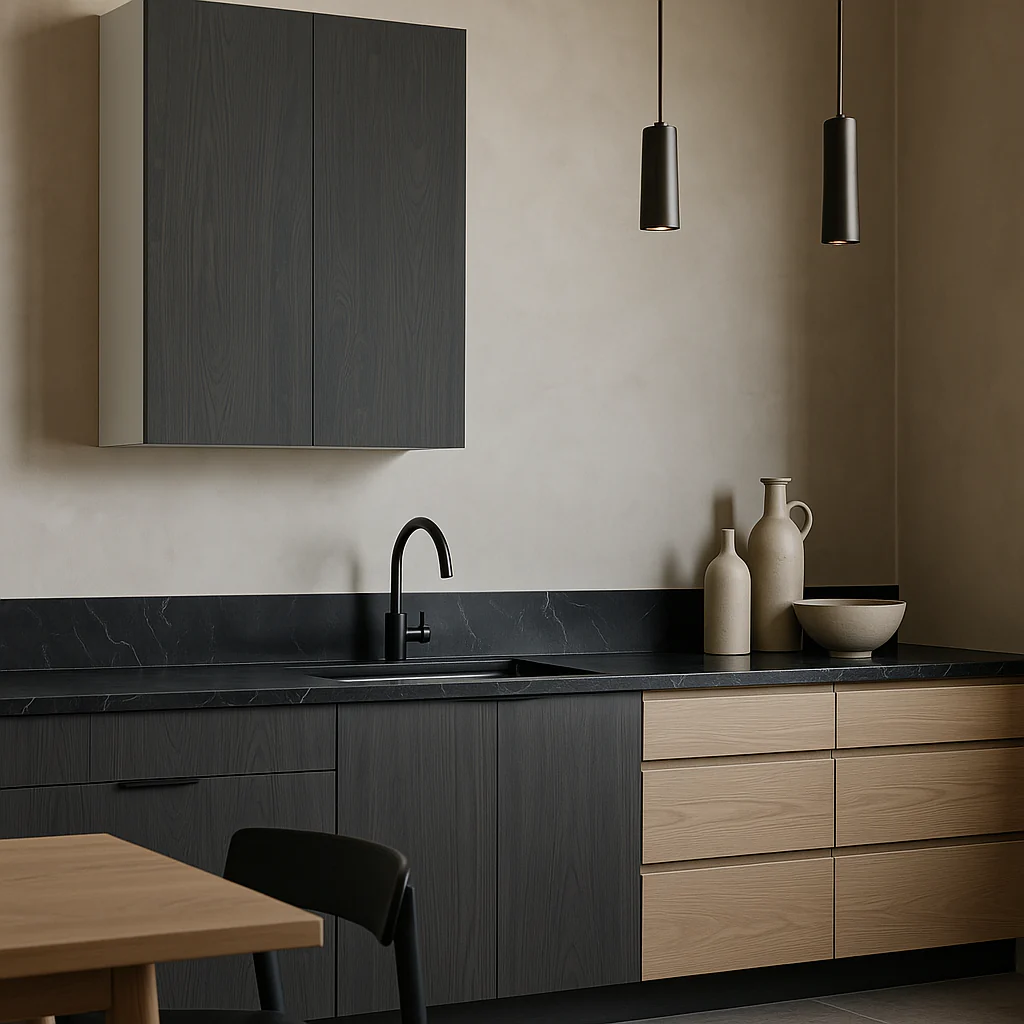 Cambridge Carbon Marine Wall Kitchen Cabinet - 27 x 36 in. - Image 2