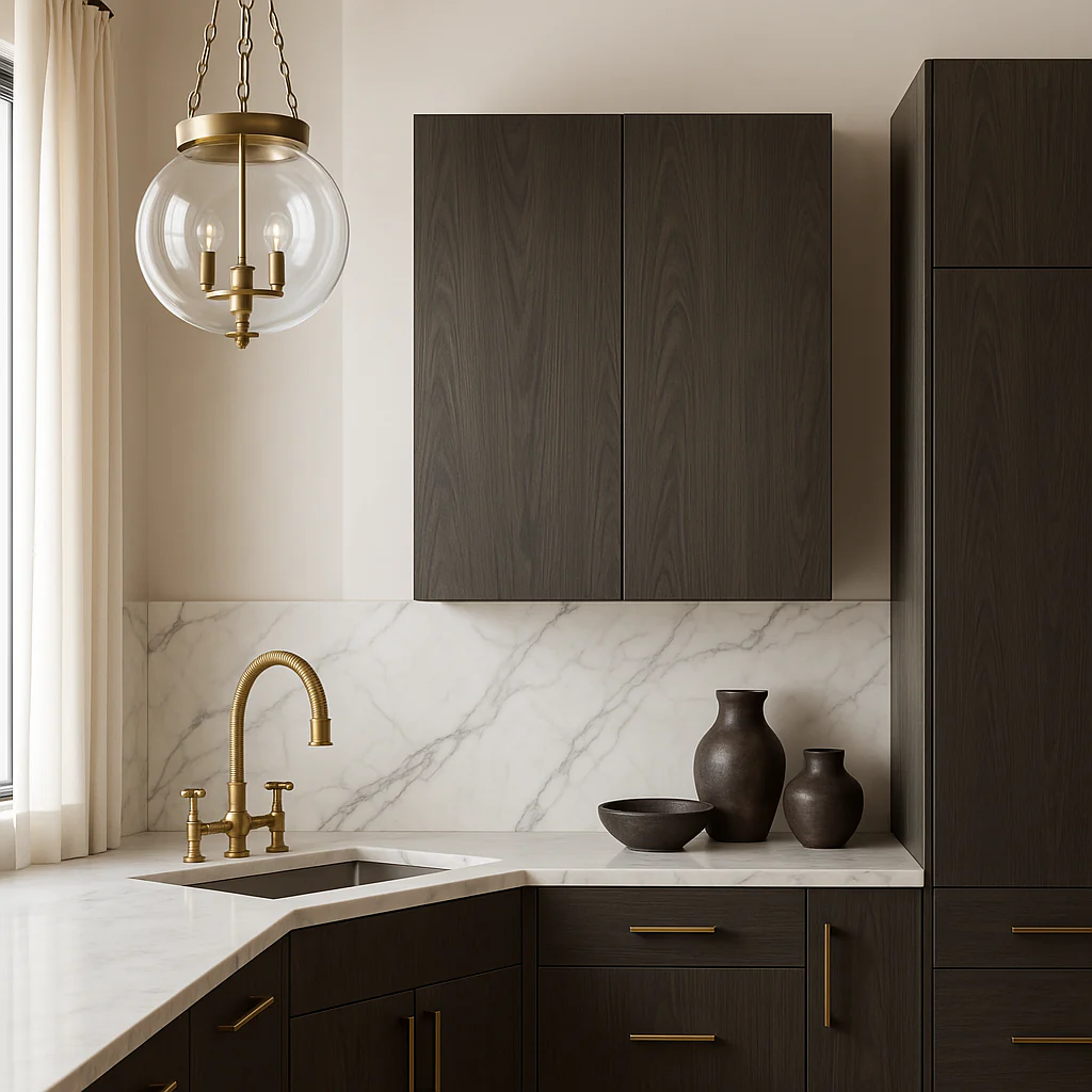 Cambridge Carbon Marine Wall Kitchen Cabinet - 27 x 36 in. - Image 4
