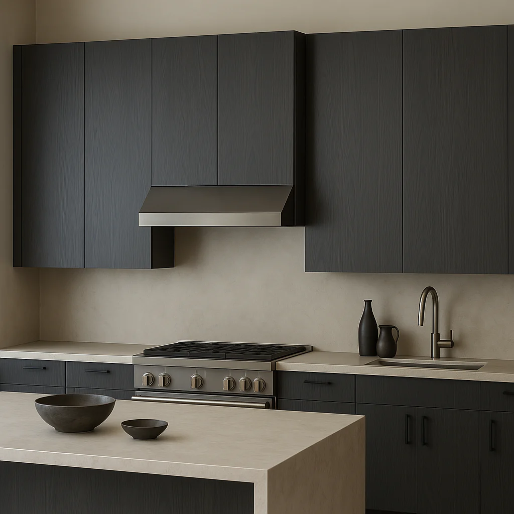 Cambridge Carbon Marine Wall Kitchen Cabinet, 33 x 30 in., 2 Door - Image 3