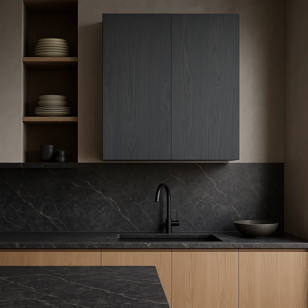 Cambridge Carbon Marine Wall Kitchen Cabinet, 33 x 36 in. - Image 3
