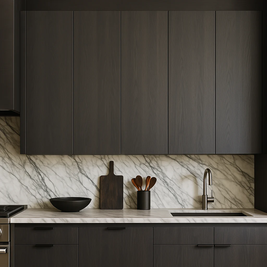 Cambridge Carbon Marine Wall Kitchen Cabinet - Quick Assemble, Modern Style - Image 3