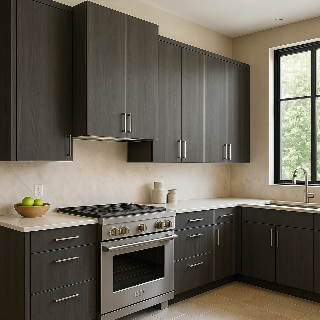 Cambridge Carbon Marine Wall Kitchen Cabinet - Quick Assemble, Modern Style - Image 4
