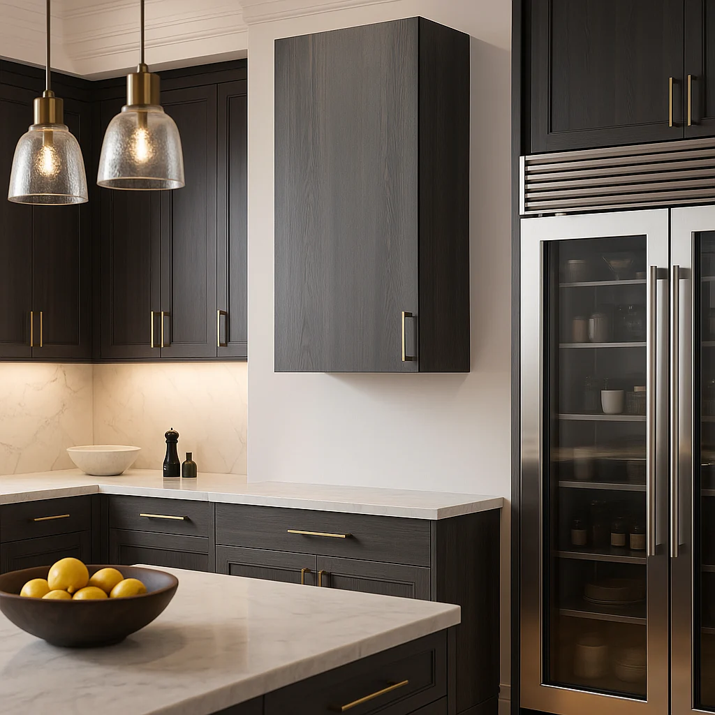 Cambridge Carbon Marine Wall Kitchen Cabinet - Quick Assemble, Modern Style - Image 4