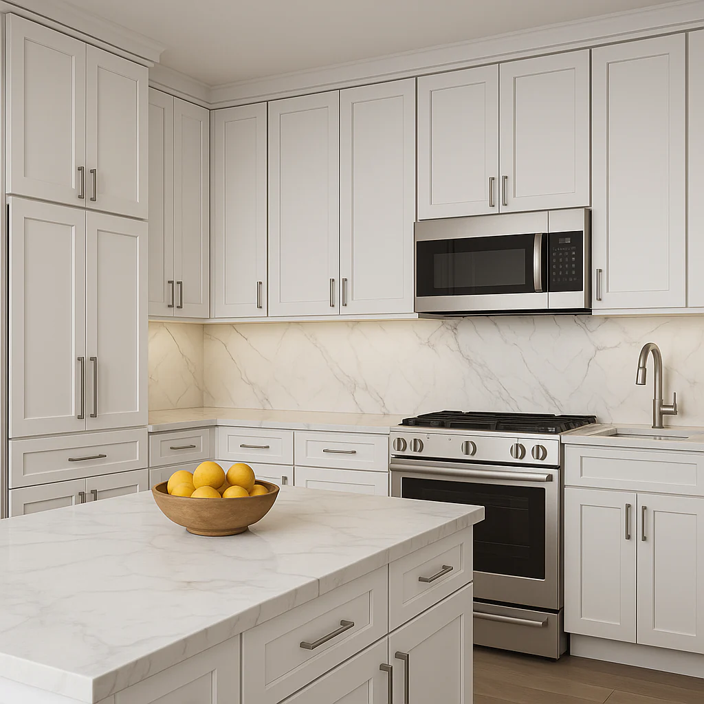 Cambridge Everest 18 in. White Shaker Wall Kitchen Cabinet - Image 3