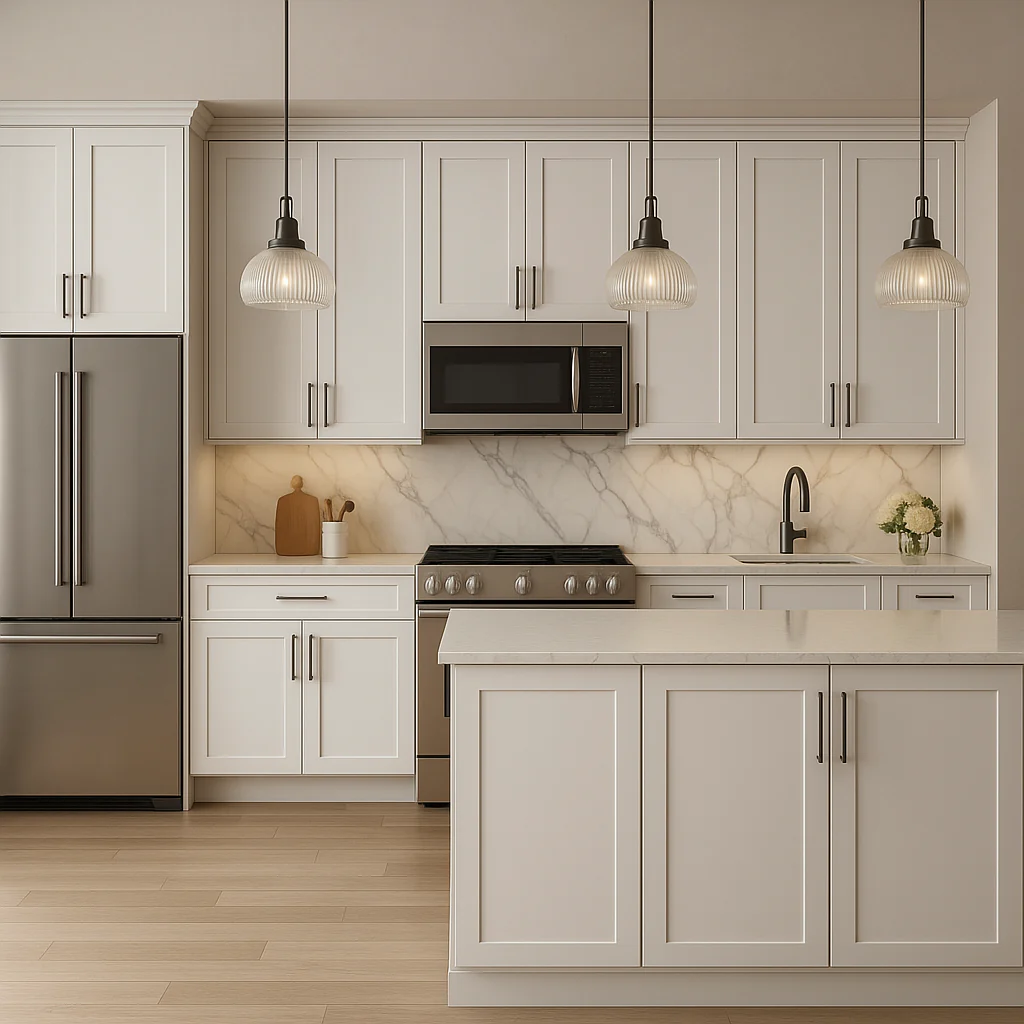 Cambridge Everest 18 in. White Shaker Wall Kitchen Cabinet - Image 4