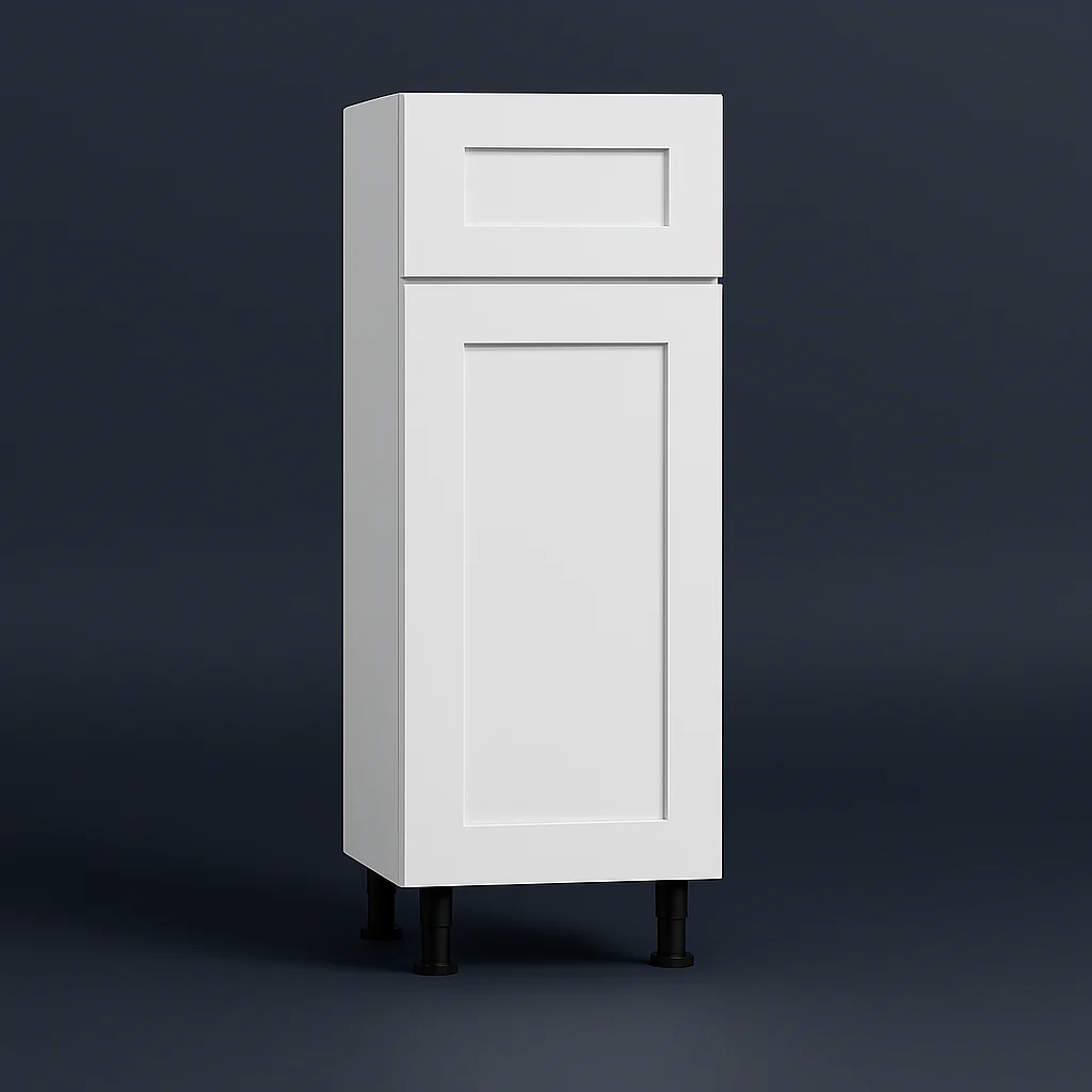Cambridge Everest 18-inch White Shaker Base Kitchen Cabinet