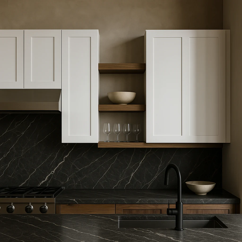 Cambridge Everest 21 in. Shaker Wall Kitchen Cabinet in White - Image 2