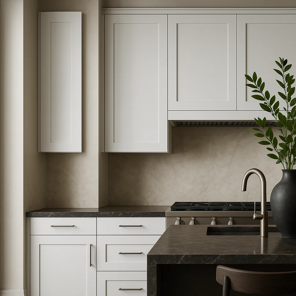 Cambridge Everest 21 in. Shaker Wall Kitchen Cabinet in White - Image 3