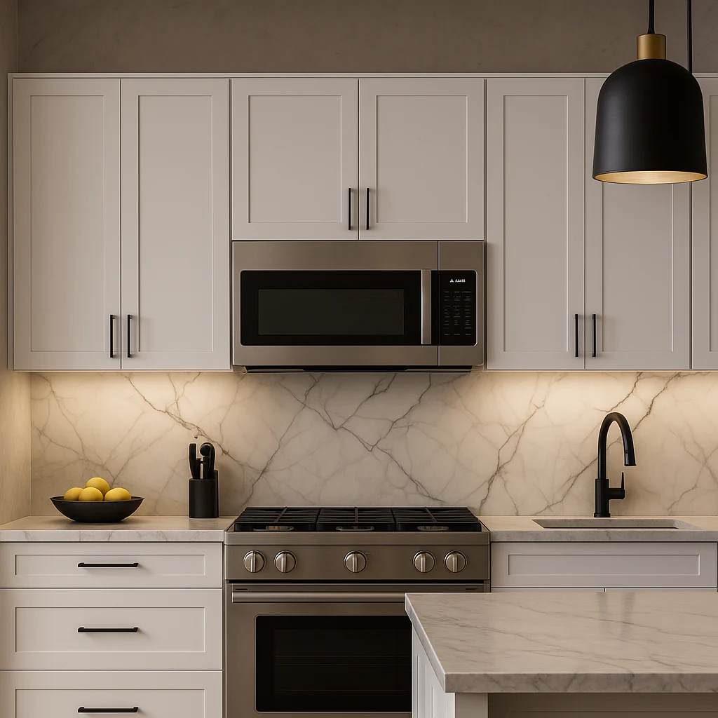 Cambridge Everest 27 in. Shaker Wall Kitchen Cabinet in White - Image 2