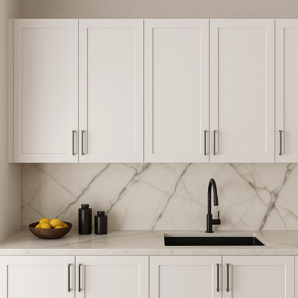 Cambridge Everest 30-inch White Shaker Wall Kitchen Cabinet - Image 2