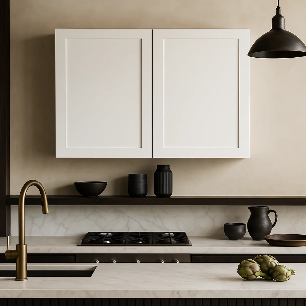Cambridge Everest 36 in. Shaker Wall Kitchen Cabinet in White - Image 2