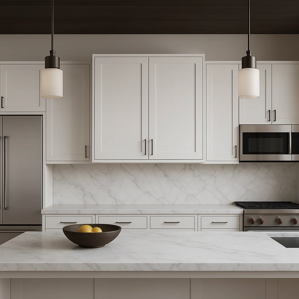 Cambridge Everest 36 in. Shaker Wall Kitchen Cabinet in White - Image 3