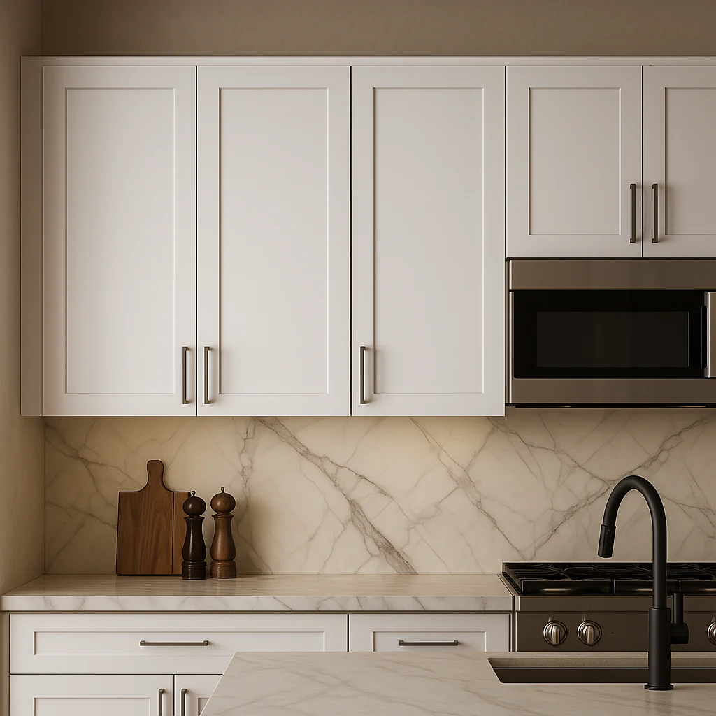 Cambridge Everest 36 in. Shaker Wall Kitchen Cabinet in White - Image 4