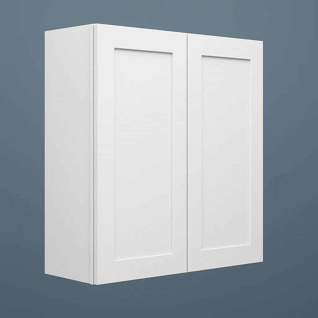 Cambridge Everest 36x12x30 Shaker Wall Kitchen Cabinet in White