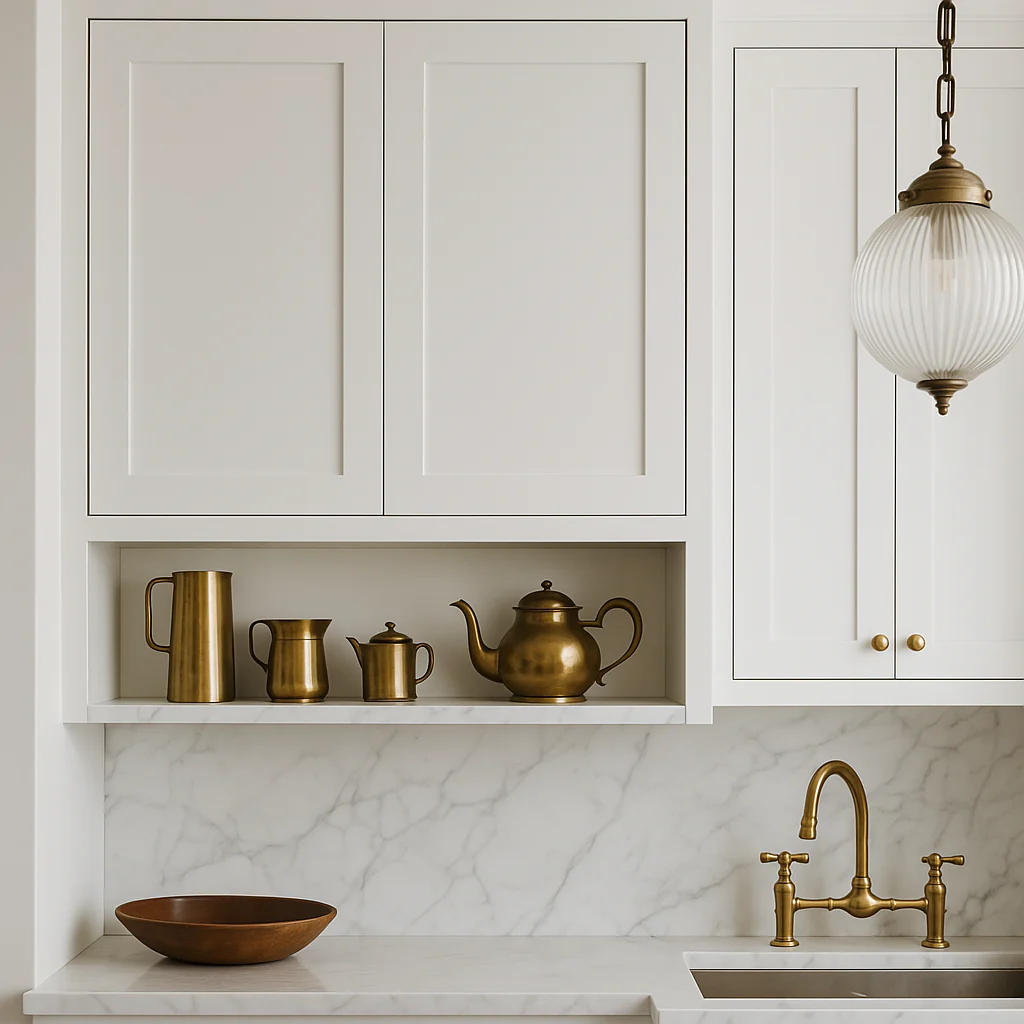 Cambridge Everest 36x12x30 Shaker Wall Kitchen Cabinet in White - Image 4
