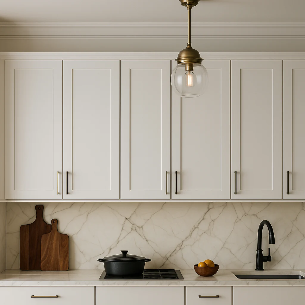 Cambridge Everest Ready-to-Assemble Shaker Wall Kitchen Cabinet, White, 9x12x36 in. - Image 3