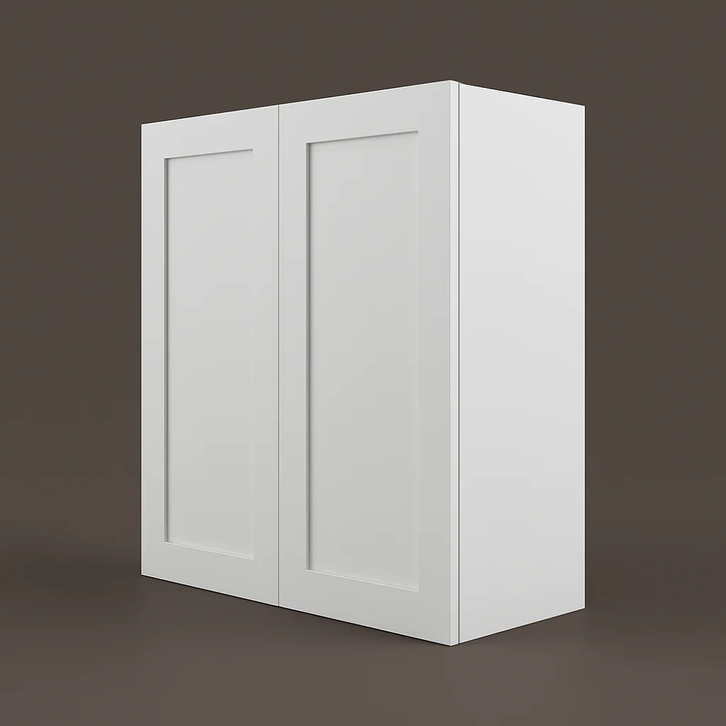 Cambridge Everest Shaker Wall Kitchen Cabinet, 33x12x30, White