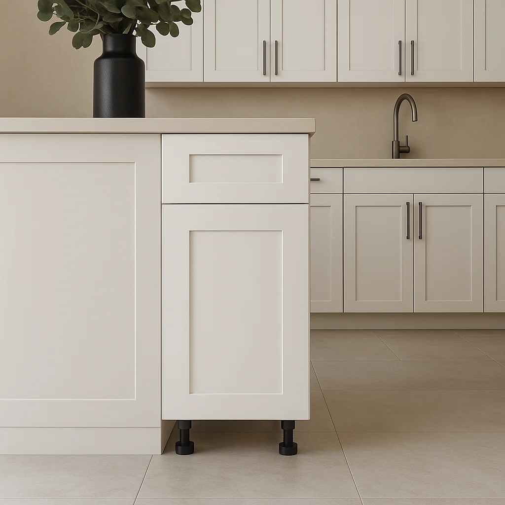 Cambridge Everest White Shaker Base Kitchen Cabinet, Ready to Assemble - Image 3