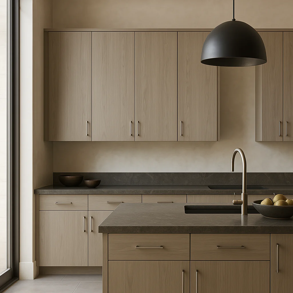 Cambridge Grey Nordic Wall Kitchen Cabinet, 12 x 42 in. - Image 2