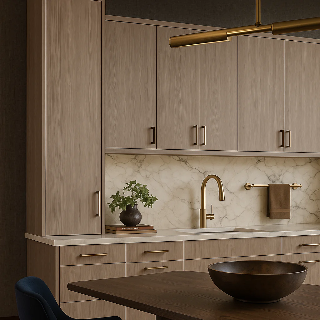 Cambridge Grey Nordic Wall Kitchen Cabinet, 15 x 42 in. - Image 4